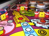Image # 59796: Moon Flight Playfield - Detail