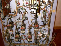 Image # 24860: Moon Shot Under Upper Playfield 
(Serial number 2131.)