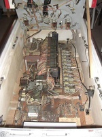 Image # 39300: Band Wagon Inside German Cabinet 
(Serial number BW 1824.)