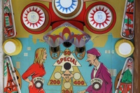 Image # 63441: Moulin Rouge Early Production Middle Playfield 
(Serial number 19267.)