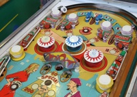 Image # 63444: Moulin Rouge Early Production Upper Playfield 
(Serial number 19267.)