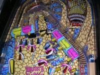 Image # 33746: Mystery Castle Upper Playfield 
(Serial number 3550.)