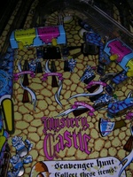 Image # 33747: Mystery Castle Middle Playfield 
(Serial number 3550.)