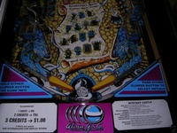 Image # 33748: Mystery Castle Lower Playfield 
(Serial number 3550.)