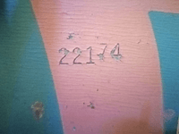Image # 83590: Naples Cabinet - Serial Number 
(Serial number 22174.)
