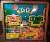 Image # 83580: Naples Illuminated Backglass 
(Serial number 22174.)