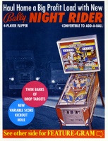Image # 3838: Night Rider Flyer, Front