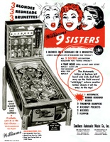 Image # 5847: Nine Sisters Flyer - Distributor Stamp 
(The name and address of a distributor appears in the lower right corner.)