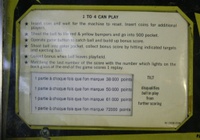 Image # 41011: Nip-It Instruction Card with French Score Card