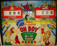 Image # 32425: Oh Boy Backglass