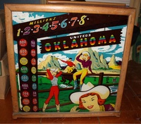 Image # 52847: Oklahoma Backglass