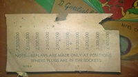 Image # 62025: Old Faithful Replay Threshold Chart 
(Serial number 021367 OF.)