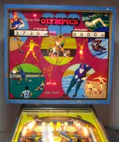 Image # 55549: Olympics Illuminated Backglass 
(Serial number 4475.)