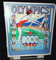 Image # 5464: Olympics Backglass