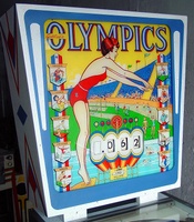 Image # 8255: Olympics Plexiglas Backglass - 'Buenos Aires' Version