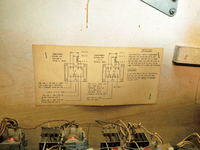 Image # 81580: Op-Pop-Pop Inside Cabinet - Transformer Chart 
(Serial number 1827.)