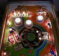 Image # 9891: Outer Space Illuminated Upper Playfield