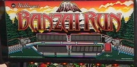 Image # 7169: Banzai Run Backglass
