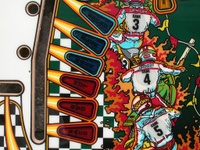 Image # 21120: Banzai Run Blank Playfield - Left Side