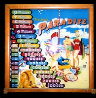 Image # 1701: Paradise Backglass