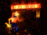 Image # 42481: Barnacle Bill Illuminated Backglass - Detail