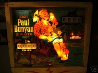 Image # 31467: Paul Bunyan Illuminated Backglass
