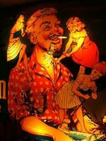 Image # 31469: Paul Bunyan Illuminated Backglass - Detail