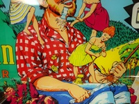 Image # 71214: Paul Bunyan Backglass - Detail
