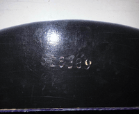 Image # 80843: Barracora Early Production - Cabinet Serial Number 
(Serial number 516389.)