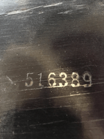 Image # 80844: Barracora Early Production - Backbox Serial Number 
(Serial number 516389.)