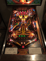 Image # 80833: Barracora Early Production - Illuminated Playfield 
(Serial number 516389.)