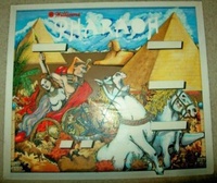 Image # 67163: Pharaoh Original Backglass Artwork 
(Artist is Seamus McLaughlin.Media unconfirmed.Dimensions 24 1/2 inches by 28 1/2 inches.)