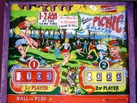 Image # 8016: Picnic Backglass