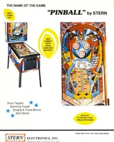 Image # 11177: Pinball Flyer, Back