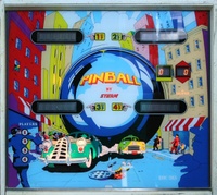 Image # 52870: Pinball Illuminated Backglass