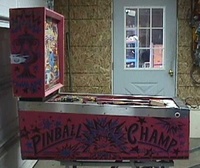 Image # 15201: Pinball Champ '82 Cabinet - Left
