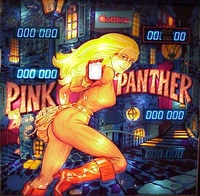 Image # 9204: Pink Panther Illuminated Backglass