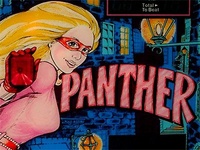 Image # 13493: Pink Panther Backglass - Detail
