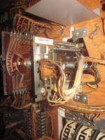 Image # 69193: Planets Inside Backbox - Detail 
(The credit unit does not have the white replay wheel. Serial number 99612.)