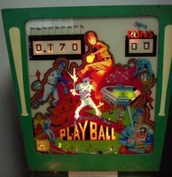 Image # 14402: Playball Illuminated Backglass
