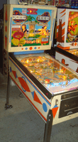 Image # 81758: Pleasure Isle Illuminated Full View 
(The push button to the left of the coin door is not original to this game. Serial number 08249.)