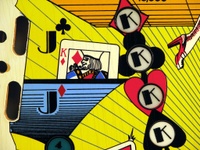 Image # 36885: Pokerino Blank Playfield - Detail