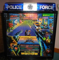 Image # 9737: Police Force Backglass