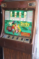 Image # 42070: Polo Gambling Backglass 
(This backglass is a copy of 'Polo'.)