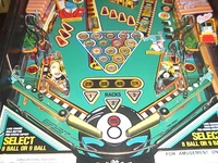 Image # 33200: Pool Sharks Lower Playfield 
(Mylared playfield.)