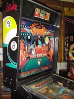 Image # 32900: Pool Sharks Backbox - Left