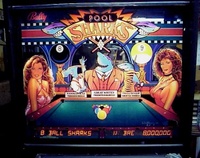 Image # 32898: Pool Sharks Illuminated Backglass