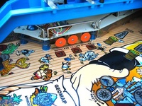 Image # 9521: Popeye Saves the Earth Playfield Detail