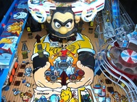 Image # 9522: Popeye Saves the Earth Center Playfield Detail