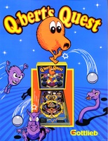 Image # 5013: Q*Bert's Quest Flyer, Front